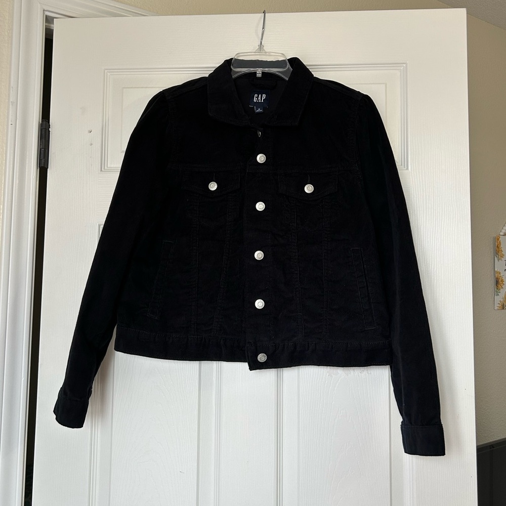 Women’s Gap Black Corduroy Jacket